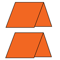 tangerine note cards